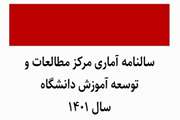 انتشار سالنامه آماری فعالیت های مرکز مطالعات و توسعه آموزش دانشگاه علوم پزشکی تهران در سال 1401