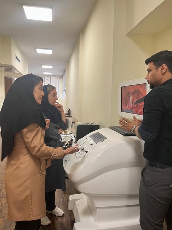 جلسه آموزشی مبتنی بر شبیه ساز لاپاراسکوپی 