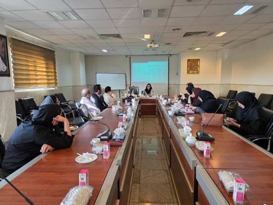 بازدید از دفتر توسعه آموزش بیمارستان روزبه 